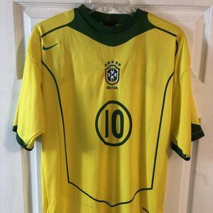 Details about  BRAZIL 2004 Confederation Cup home